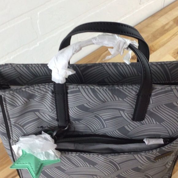 AWAY traveling purse pack bag grey black practically traveler travel - Picture 6 of 15